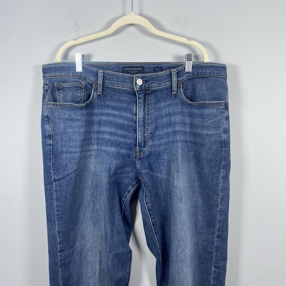 LUCKY BRAND Men's 363 Vintage Straight Leg Denim Blue Jeans Size 36 x 32 Casual - Picture 2 of 7